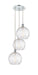 Innovations - 113B-3P-PC-G1215-10 - Three Light Pendant - Ballston - Polished Chrome