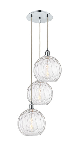 Ballston Three Light Pendant Polished Chrome