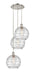 Innovations - 113B-3P-PN-G1213-10 - Three Light Pendant - Ballston - Polished Nickel