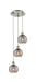 Innovations - 113B-3P-SN-G1213-6SM - Three Light Pendant - Ballston - Brushed Satin Nickel