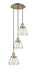 Innovations - 113F-3P-AB-G172 - Three Light Pendant - Franklin Restoration - Antique Brass