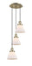 Innovations - 113F-3P-AB-G41 - Three Light Pendant - Franklin Restoration - Antique Brass