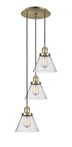 Franklin Restoration Three Light Pendant