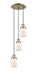 Innovations - 113F-3P-AB-G51 - Three Light Pendant - Franklin Restoration - Antique Brass