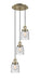 Innovations - 113F-3P-AB-G54 - Three Light Pendant - Franklin Restoration - Antique Brass