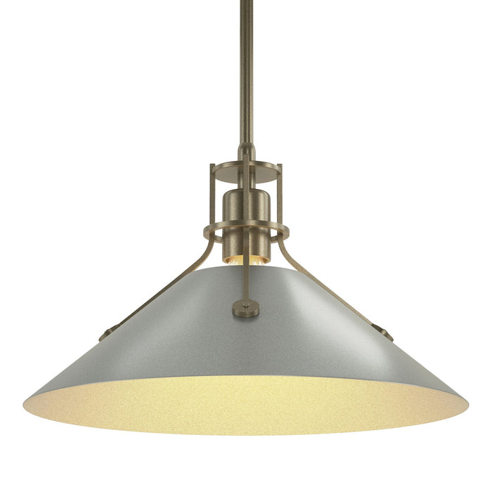 Hubbardton Forge - 134550-SKT-MULT-84-82 - One Light Pendant - Henry - Soft Gold