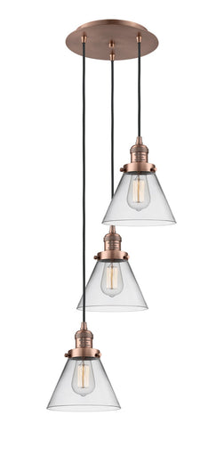 Franklin Restoration Three Light Pendant