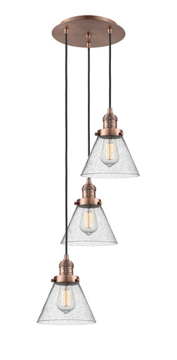 Franklin Restoration Three Light Pendant