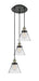 Innovations - 113F-3P-BAB-G42 - Three Light Pendant - Franklin Restoration - Black Antique Brass