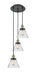 Innovations - 113F-3P-BAB-G44 - Three Light Pendant - Franklin Restoration - Black Antique Brass