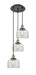 Innovations - 113F-3P-BAB-G72 - Three Light Pendant - Franklin Restoration - Black Antique Brass