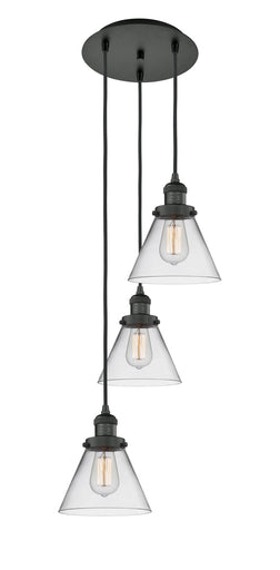 Franklin Restoration Three Light Pendant