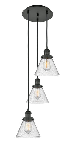 Franklin Restoration Three Light Pendant