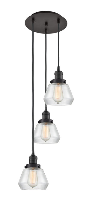 Innovations - 113F-3P-OB-G172 - Three Light Pendant - Franklin Restoration - Oil Rubbed Bronze