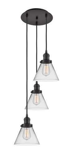 Franklin Restoration Three Light Pendant