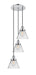 Innovations - 113F-3P-PC-G42 - Three Light Pendant - Franklin Restoration - Polished Chrome