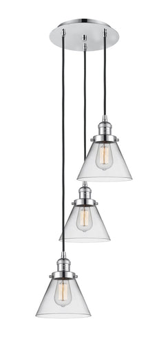 Franklin Restoration Three Light Pendant