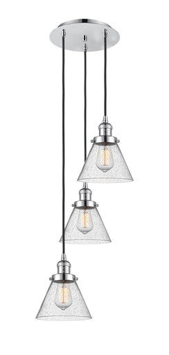 Franklin Restoration Three Light Pendant