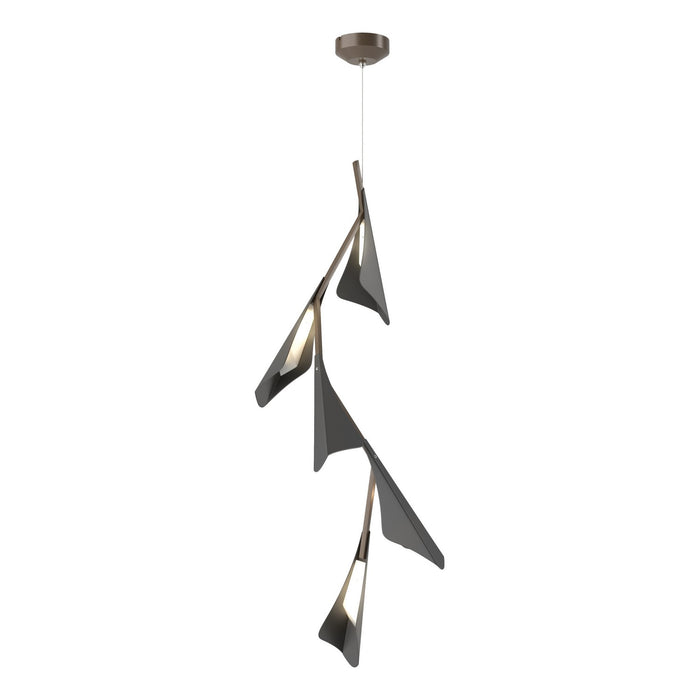 Hubbardton Forge - 135006-LED-STND-05-10 - LED Pendant - Plume - Bronze