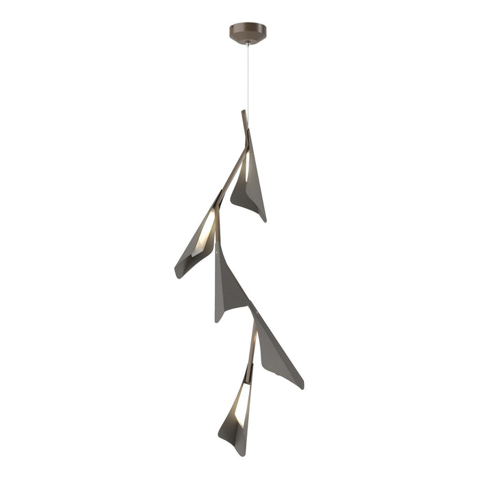 Hubbardton Forge - 135006-LED-STND-05-20 - LED Pendant - Plume - Bronze