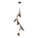 Hubbardton Forge - 135006-LED-STND-10-05 - LED Pendant - Plume - Black