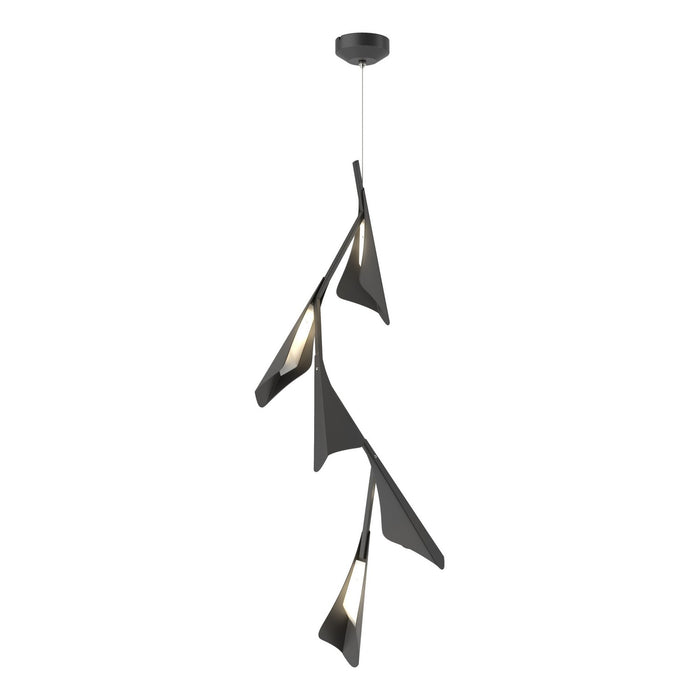Hubbardton Forge - 135006-LED-STND-10-10 - LED Pendant - Plume - Black