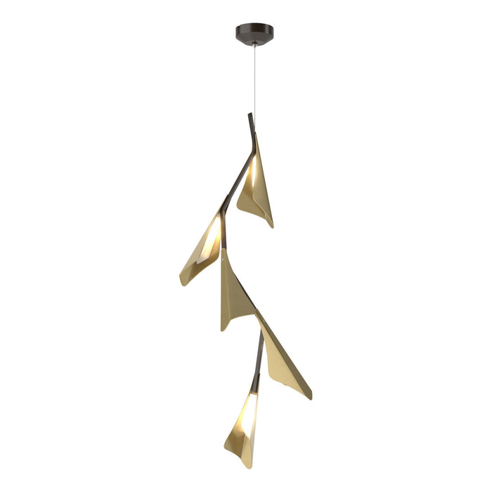 Hubbardton Forge - 135006-LED-STND-14-86 - LED Pendant - Plume - Oil Rubbed Bronze