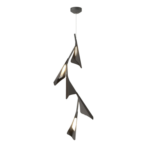 Plume LED Pendant Natural Iron