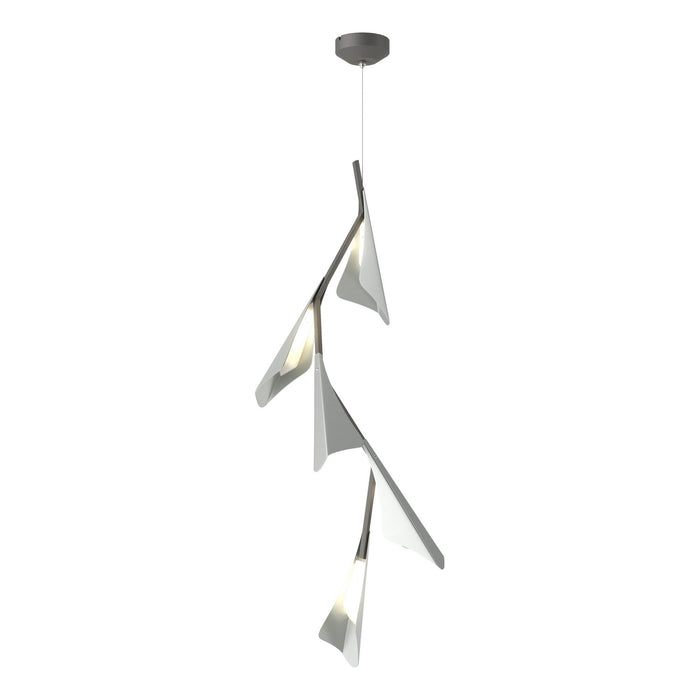 Hubbardton Forge - 135006-LED-STND-20-82 - LED Pendant - Plume - Natural Iron