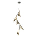 Hubbardton Forge - 135006-LED-STND-20-84 - LED Pendant - Plume - Natural Iron