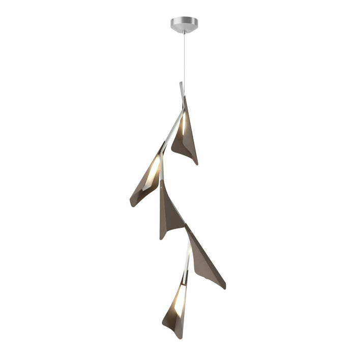 Hubbardton Forge - 135006-LED-STND-82-05 - LED Pendant - Plume - Vintage Platinum