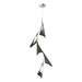 Hubbardton Forge - 135006-LED-STND-82-10 - LED Pendant - Plume - Vintage Platinum