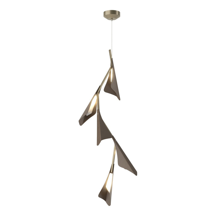 Hubbardton Forge - 135006-LED-STND-84-05 - LED Pendant - Plume - Soft Gold
