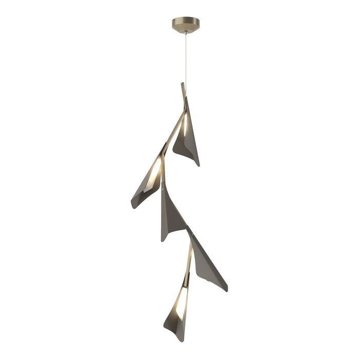 Hubbardton Forge - 135006-LED-STND-84-07 - LED Pendant - Plume - Soft Gold