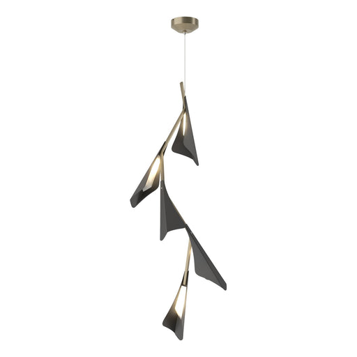 Plume LED Pendant Soft Gold