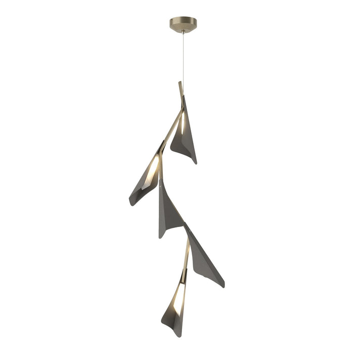 Hubbardton Forge - 135006-LED-STND-84-20 - LED Pendant - Plume - Soft Gold