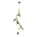 Hubbardton Forge - 135006-LED-STND-84-84 - LED Pendant - Plume - Soft Gold