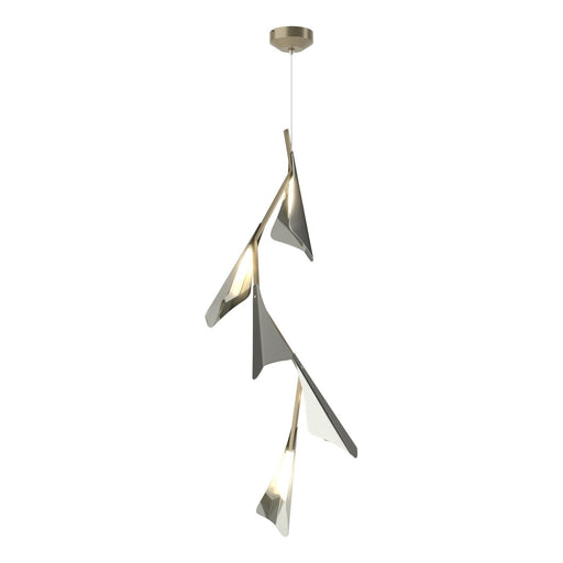 Plume LED Pendant Soft Gold
