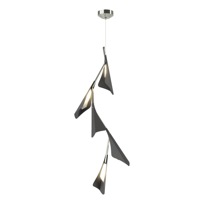 Hubbardton Forge - 135006-LED-STND-85-10 - LED Pendant - Plume - Sterling