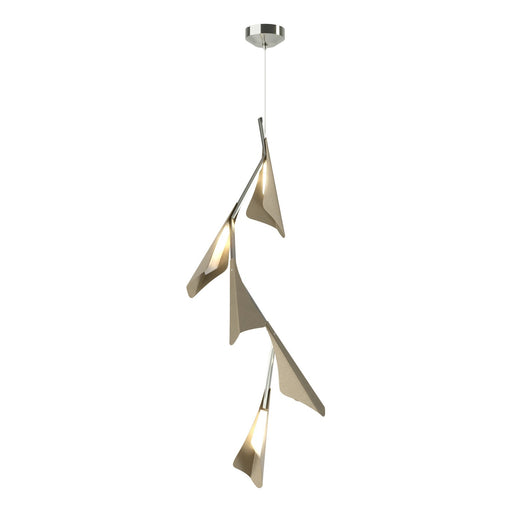 Plume LED Pendant Sterling