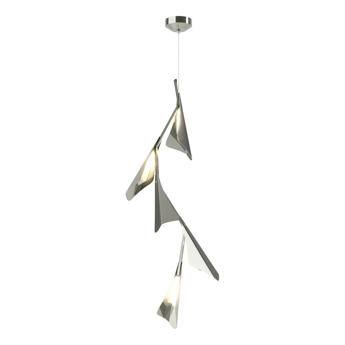 Hubbardton Forge - 135006-LED-STND-85-85 - LED Pendant - Plume - Sterling