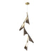Hubbardton Forge - 135006-LED-STND-86-05 - LED Pendant - Plume - Modern Brass