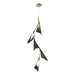 Hubbardton Forge - 135006-LED-STND-86-10 - LED Pendant - Plume - Modern Brass