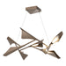 Hubbardton Forge - 135007-LED-STND-05-05 - LED Pendant - Plume - Bronze