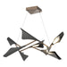 Hubbardton Forge - 135007-LED-STND-05-10 - LED Pendant - Plume - Bronze
