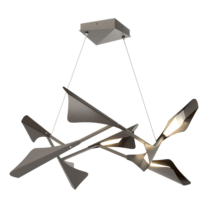 Hubbardton Forge - 135007-LED-STND-07-14 - LED Pendant - Plume - Dark Smoke