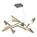 Hubbardton Forge - 135007-LED-STND-20-84 - LED Pendant - Plume - Natural Iron