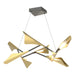 Hubbardton Forge - 135007-LED-STND-20-86 - LED Pendant - Plume - Natural Iron