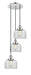 Innovations - 113F-3P-PC-G72 - Three Light Pendant - Franklin Restoration - Polished Chrome