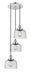 Innovations - 113F-3P-PC-G74 - Three Light Pendant - Franklin Restoration - Polished Chrome